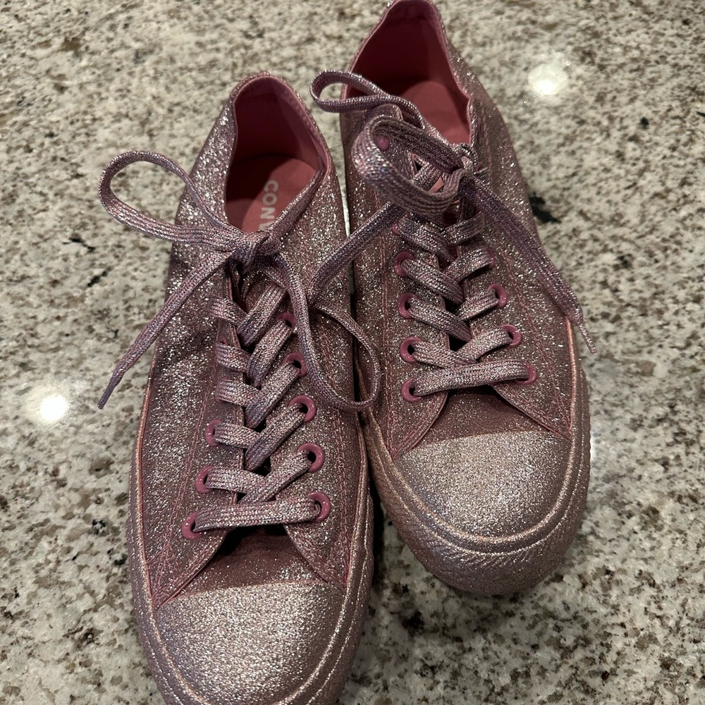 Converse Women's Sparkling Pink Sneakers